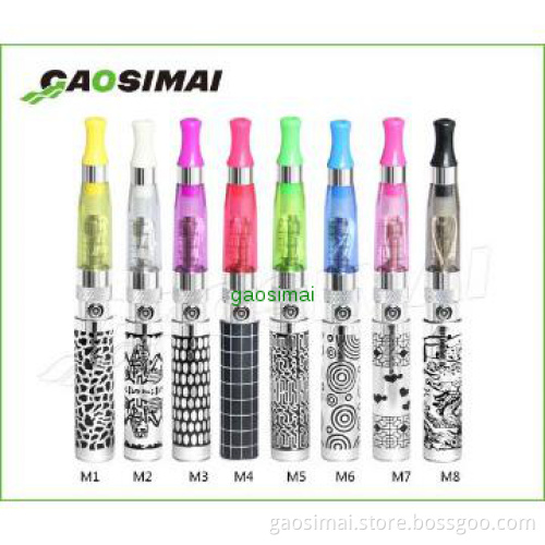 ce4 ego kit with carved ego k battery ego king e cigarette